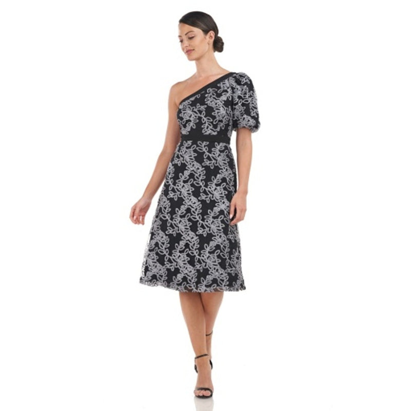 JS Collections - Womens Elliana a-Line Cocktail Dress