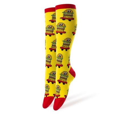Oooh Yeah - Womens Knee High Burgers on Wheels