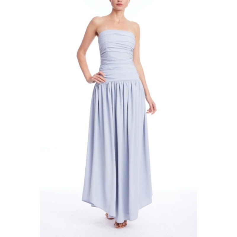 Badgley Mischka - Womens Strapls Drop Waist