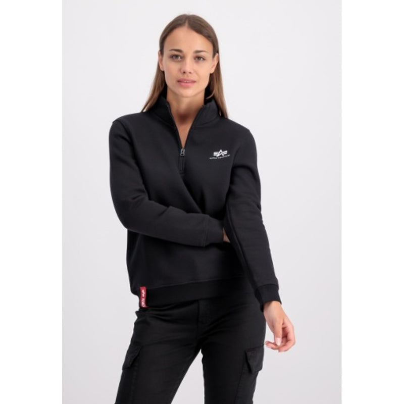 Alpha Industries - Womens Half Zip Sweater Sl with