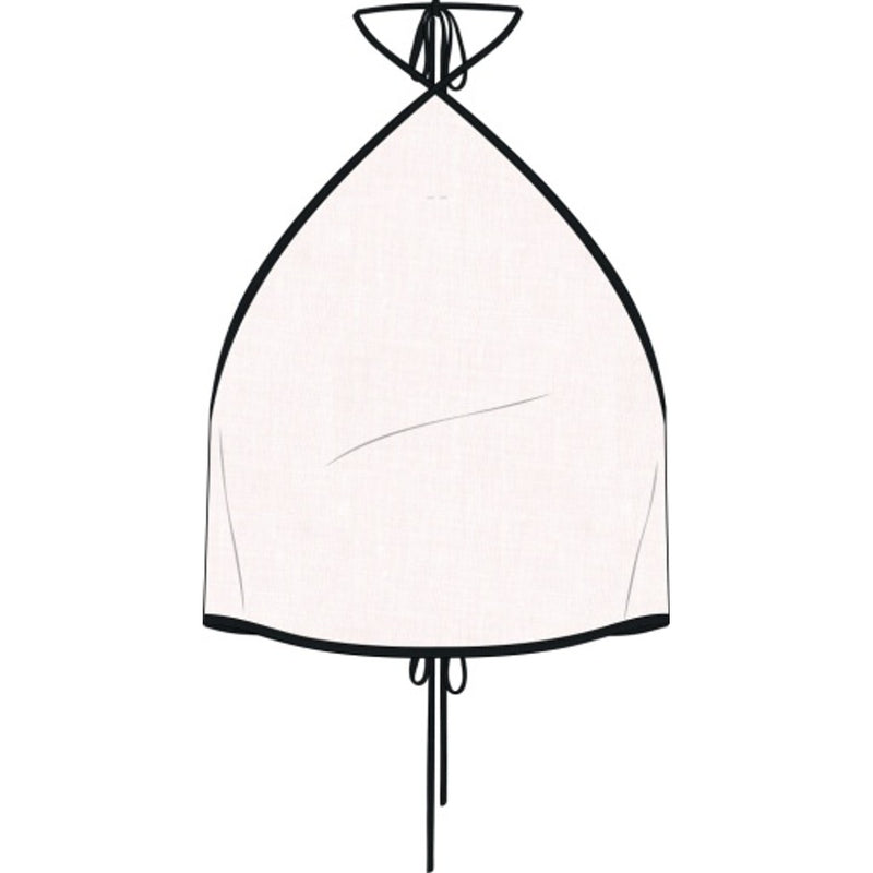 Onia - Womens Air Linen Cropped Halter Top