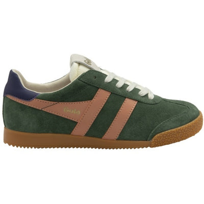 Gola - Womens Elan Sneakers - Evergreen/Terracotta/Plum