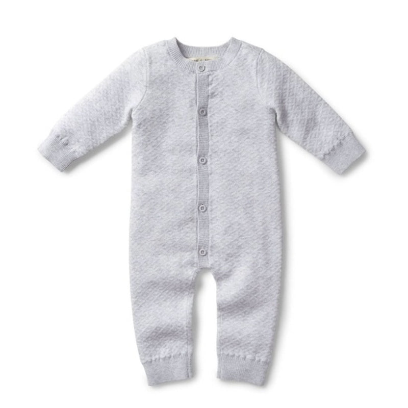 Hope & Henry - Baby Jacquard Sweater Romper