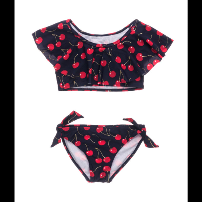 Snapper Rock - Girls Ma Cheri Shoulder Flounce Bikini