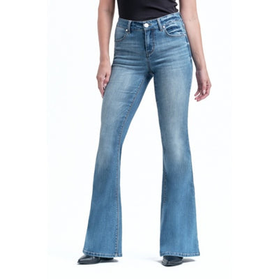 1822 Denim - Womens 34" Mid-Rise Flare Jean