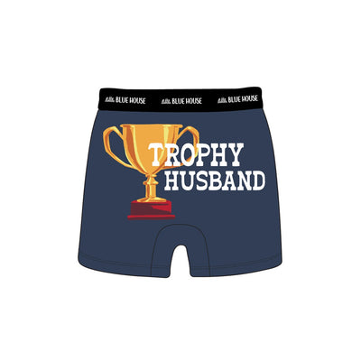Little Blue House - Trophy Husband Mens Boxer Brief