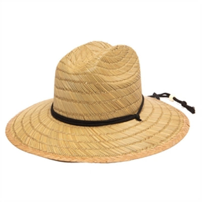 San Diego Hat Company - Ripple Rush Straw Lifeguard with Adj Cord