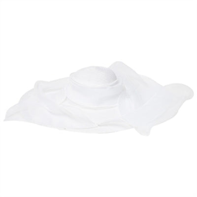 San Diego Hat Company - Drs1037- Polyester Braid Wide Brim Round Crown