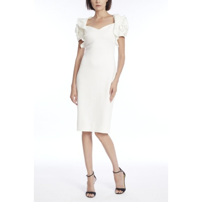Badgley Mischka - Womens Rosette Slv