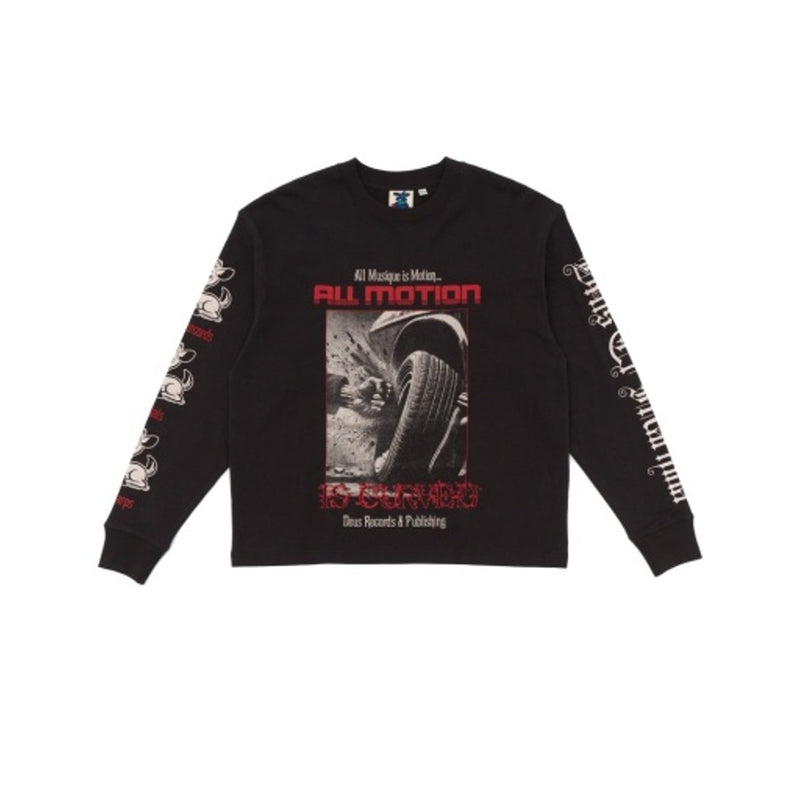 Deus Ex Machina - Mens Dancing Ghost Ls Tee