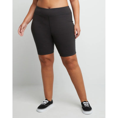 Hanes - Womens Just My Size Women's Stretch Jersey Bike Shorts 9 (Plus Size)