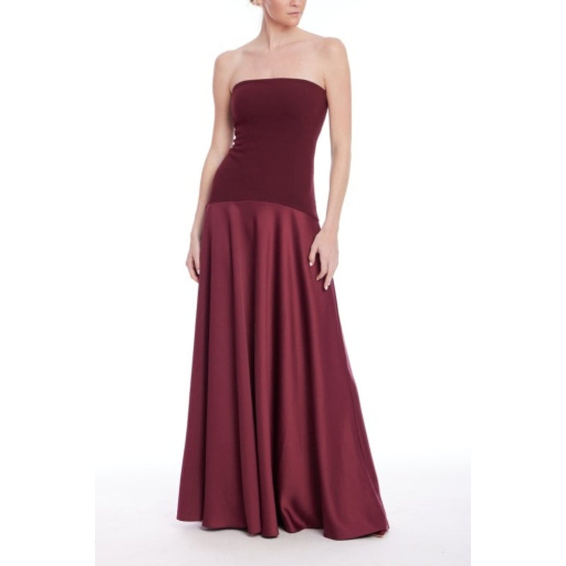 Badgley Mischka - Womens Drop Waist Strapless