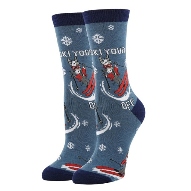 Oooh Yeah - Womens Ski Off Women's Crew Socks