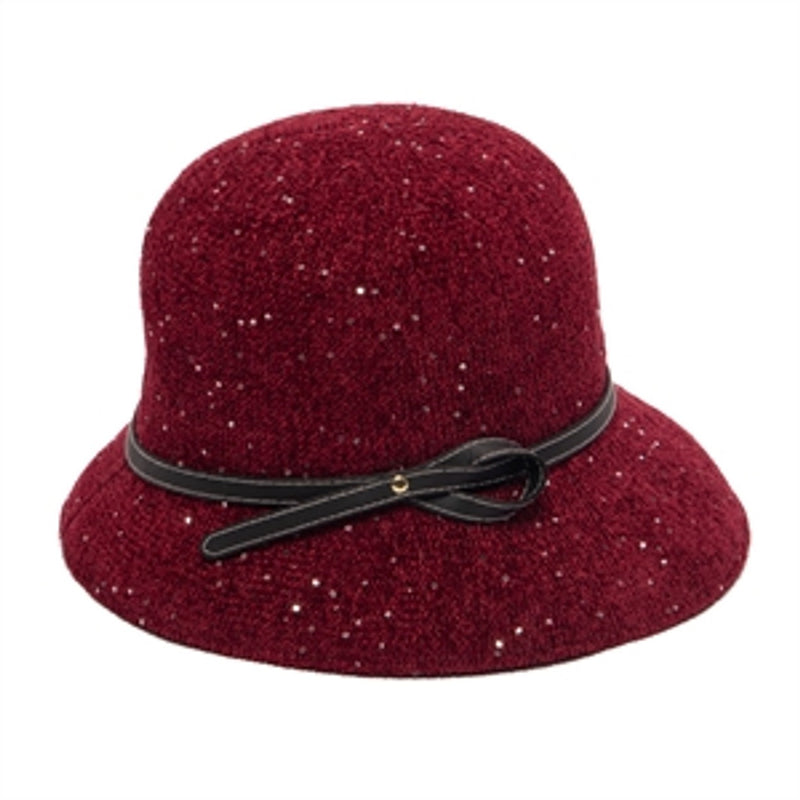 San Diego Hat Company - Machine Knit Cloche with All Over