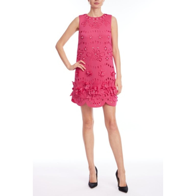 Badgley Mischka - Womens Cutout with Pearls