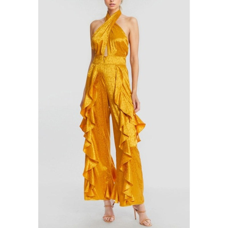 Badgley Mischka - Womens Floral Satin