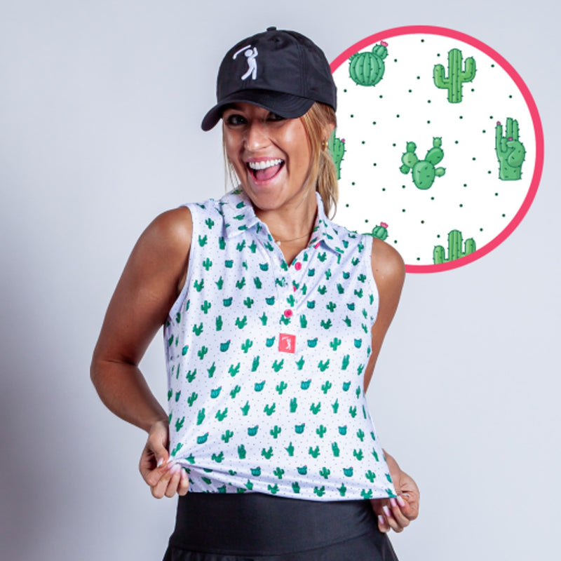 Bogey Bros - Womens Prick-Ly Pear Women's Polo