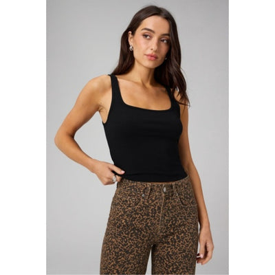 Fabletics - Womens Modal Rib Cropped Tank