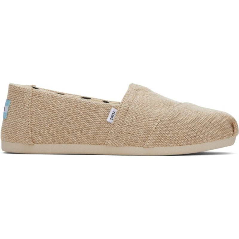 TOMS - Womens Alpargata Classic - Natural Undyed Wide Heritage Canvas