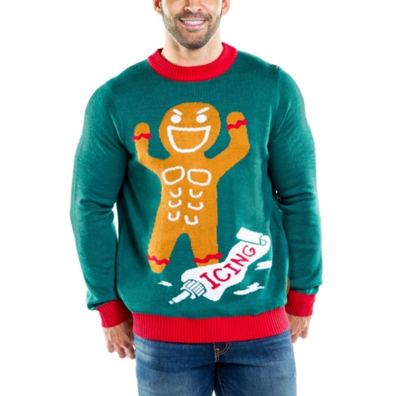 Tipsy Elves - Mens Ginger Roid Rage Sweater