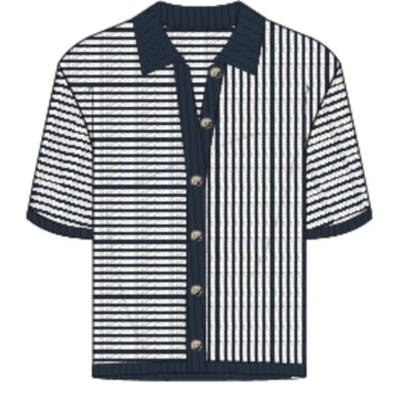 Onia - Womens Linen Knit Button Up