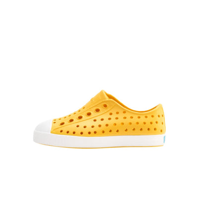 Native Shoes - Unisex Jefferson Kids - Pollen Yellow/ Shell White