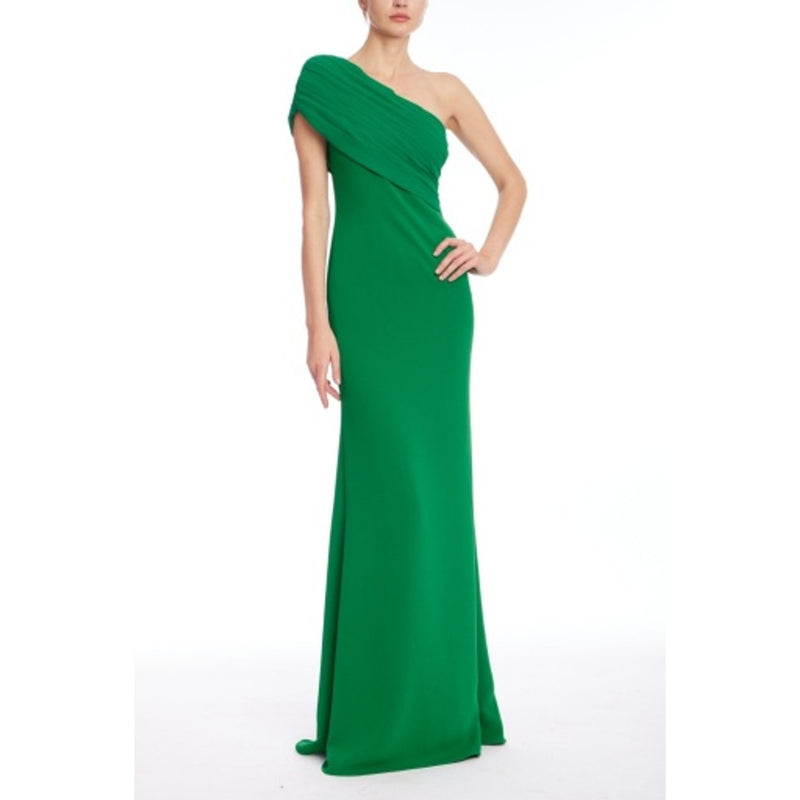 Badgley Mischka - Womens 1 Shoulder with Pleats