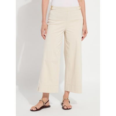 Lysse - Womens Nylah Detail Wide Leg Crop Pant