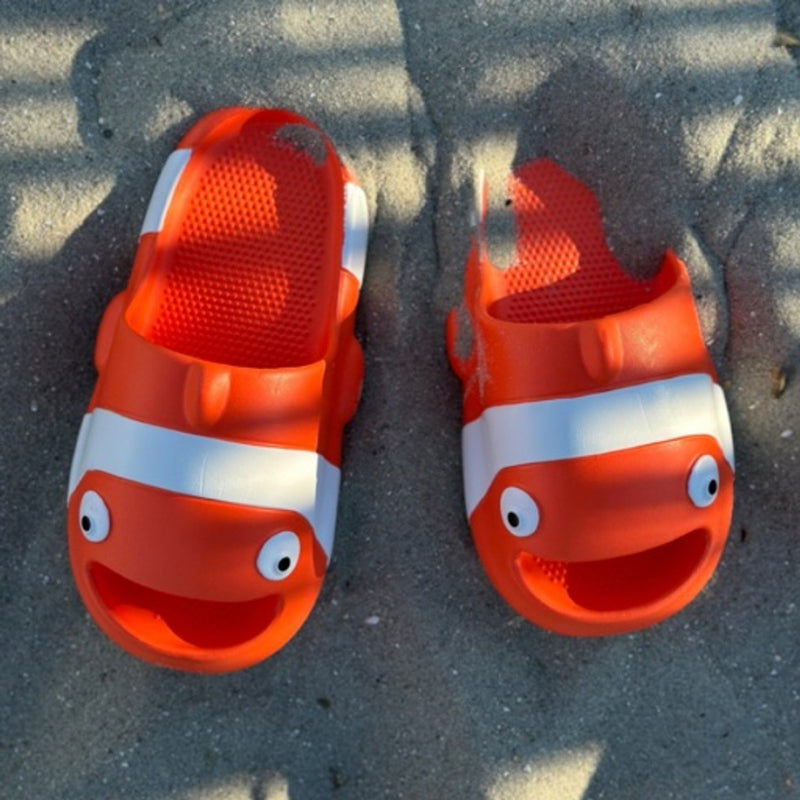 Oooh Yeah - Kids Clowing Around Silly Slides- Kids- 36- 37cm- 3.5 to 4.5 K