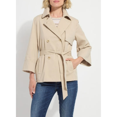 Lysse - Womens Dakota Cotton Cropped Trench