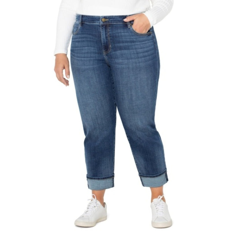 Liverpool Los Angeles - Womens Marley Girlfriend Cuffed 30in 27in Ins