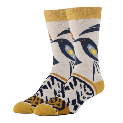 Oooh Yeah - Mens Crew Socks-Clear Earth