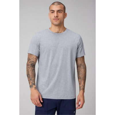 Fabletics - Mens the 24-7 Tee - Classic Grey Heather