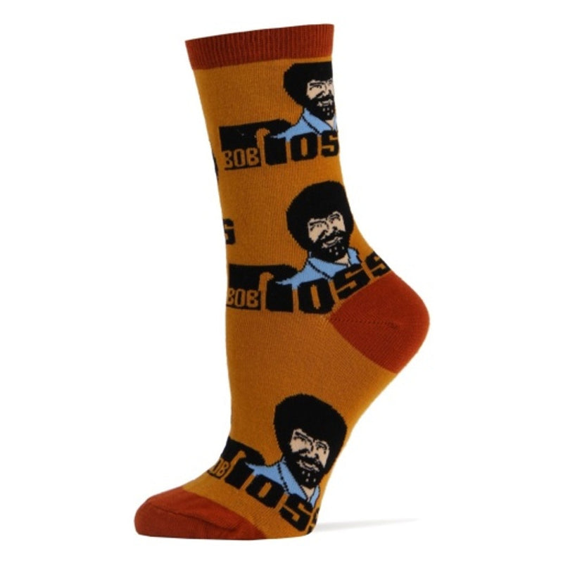 Oooh Yeah - Womens Crew-Roll Em Bob Ross