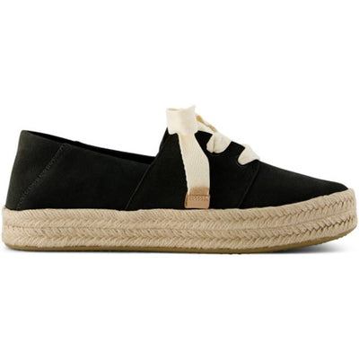 TOMS - Womens Carolina Lace Up - Black Suede