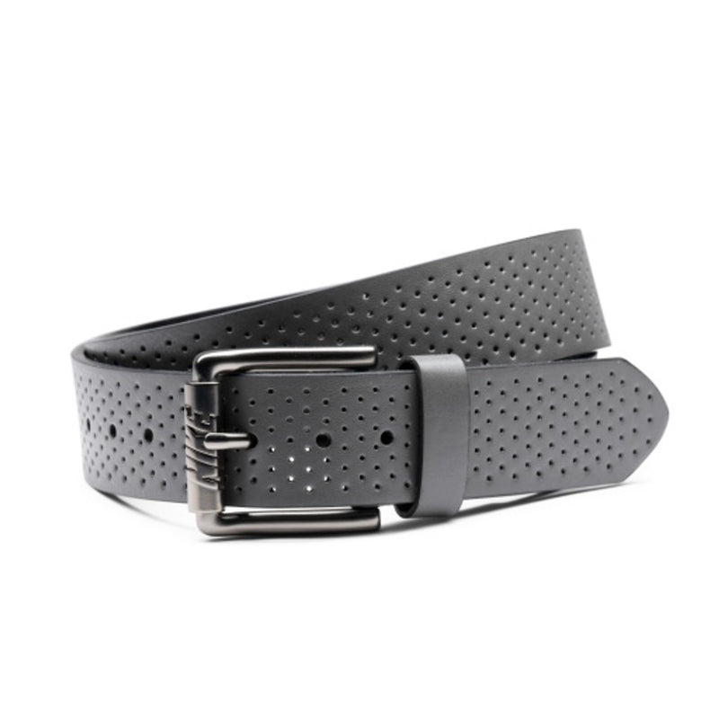Nike - Will Leather Goods Men's Perf Leather Belt with Nike Roller Buckle