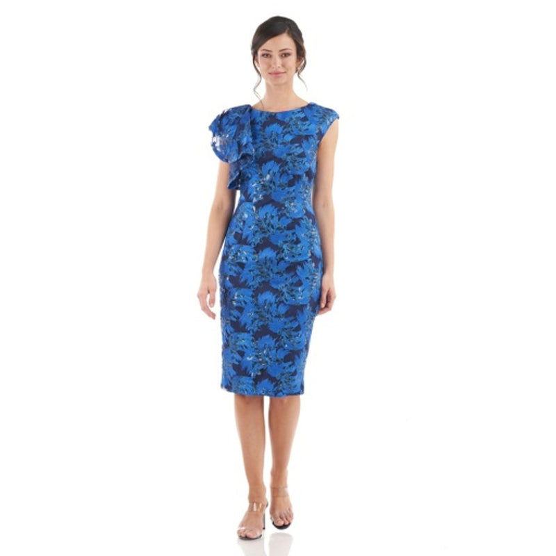 JS Collections - Womens Cassandra Knee Length Dress