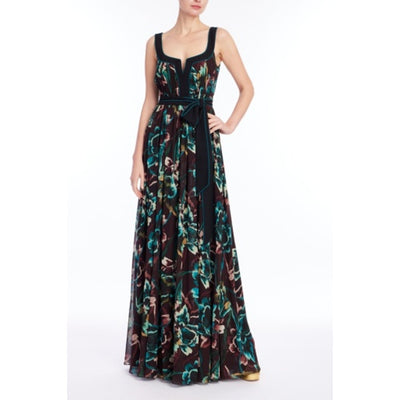 Badgley Mischka - Womens Floral Tuck Wst