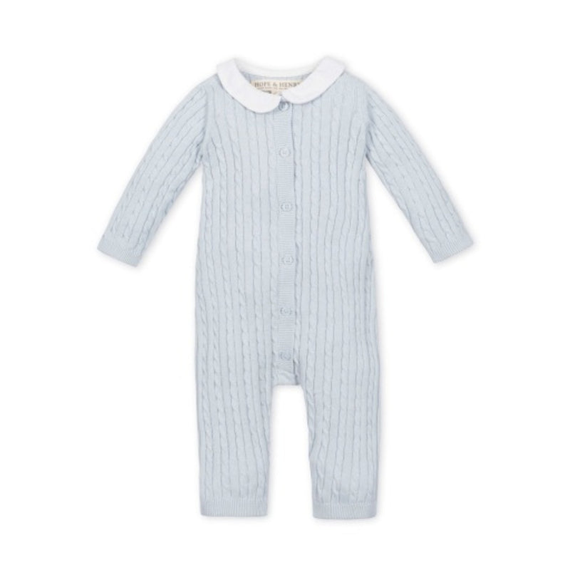 Hope & Henry - Baby Organic Peter Pan Collar Sweater Romper
