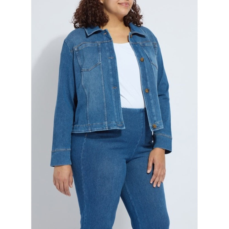 Lysse - Womens Classic Denim Jacket Curvy