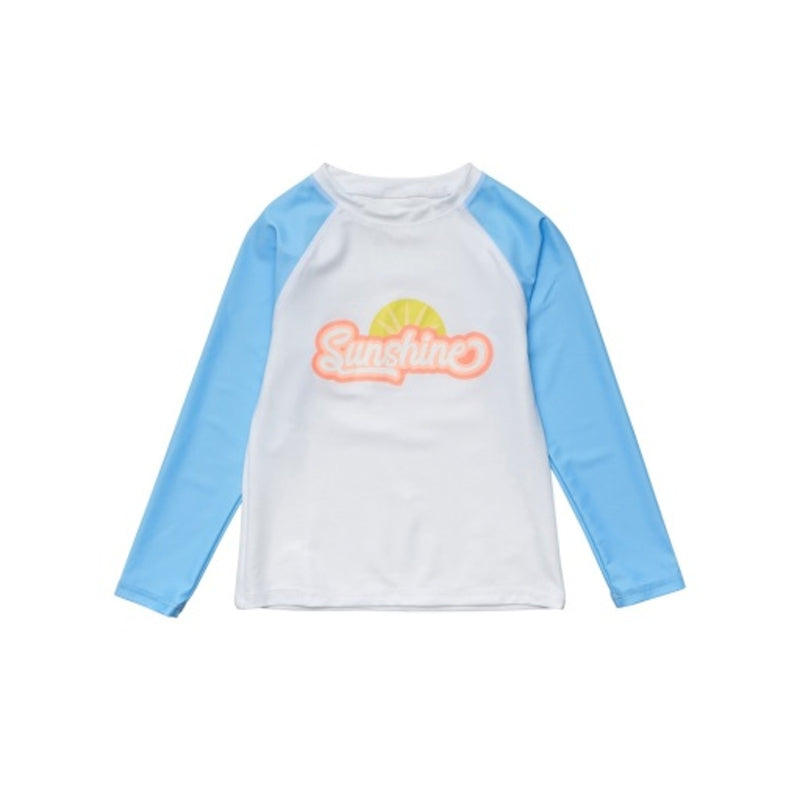 Snapper Rock - Girls Sunshine Long Sleeve Rash Top