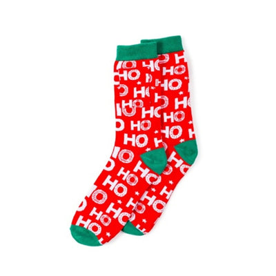 Tipsy Elves - Mens Ho Ho Ho Socks with Pocket