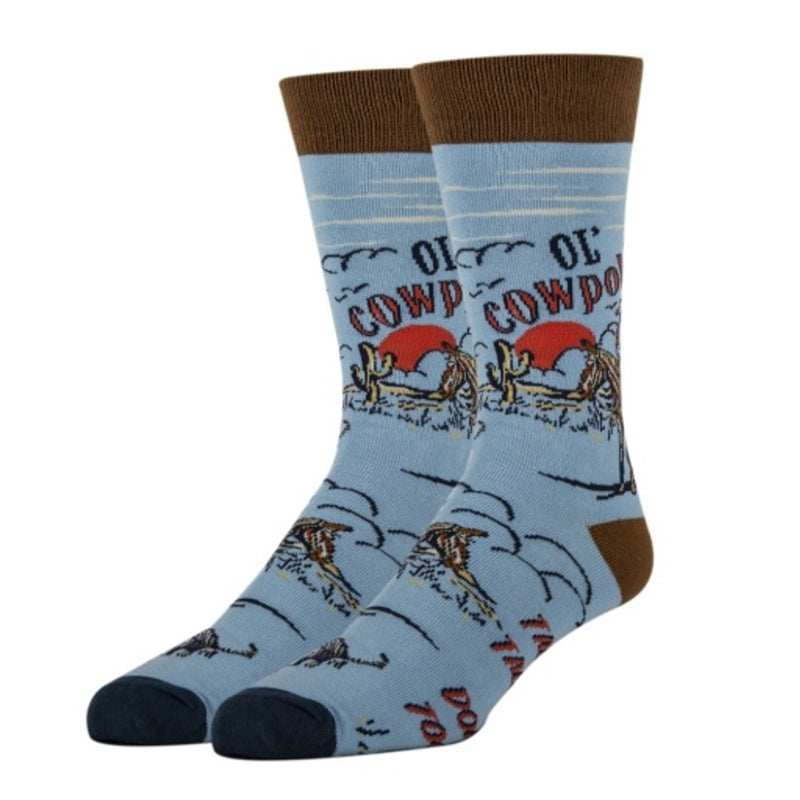 Oooh Yeah - Mens Crew Socks-Cowpoke
