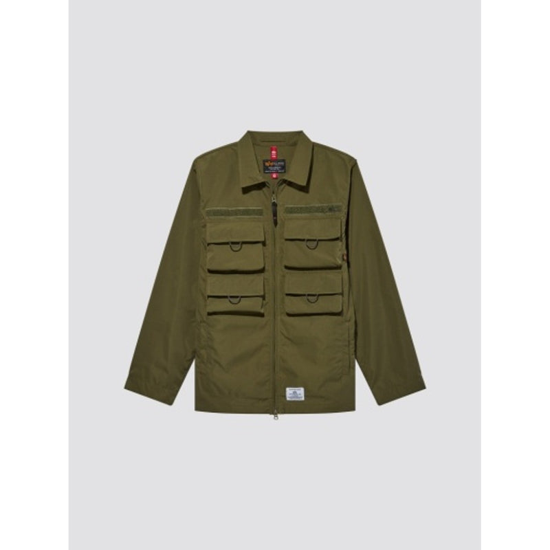 Alpha Industries - Mens Nylon Cargo Shirt Jacket