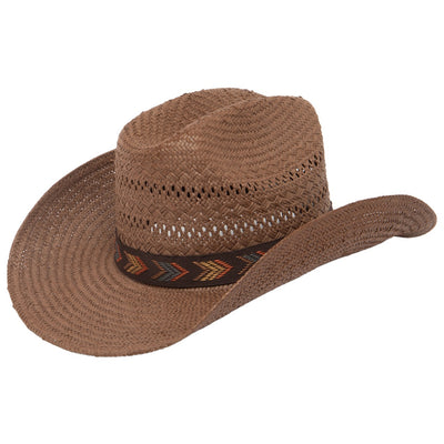 San Diego Hat Company - Pbc2708 -Mens Paper Straw Cattlemans Crease