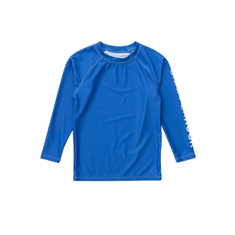Snapper Rock - Boys Penguin Blue Long Sleeve Rash Top