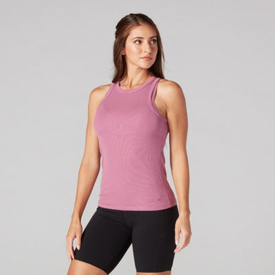 Thirty Three Threads - Unisex Perfect Fit Rib Tank Berry