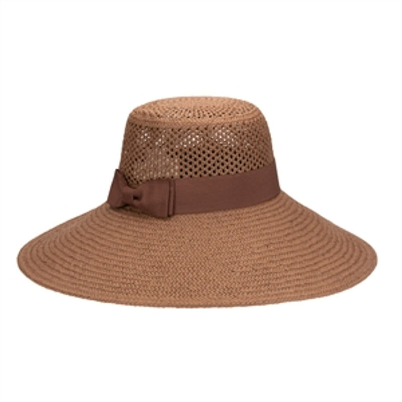 San Diego Hat Company - Clara Womens Woven Paper Round Crown