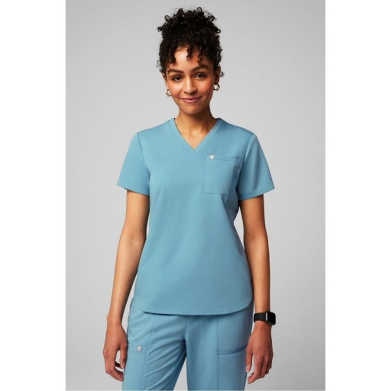 Fabletics - Womens Vital Scrub Top - Wave