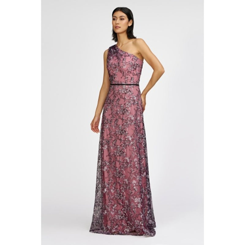 JS Collections - Womens Imogen One Shoulder Gown